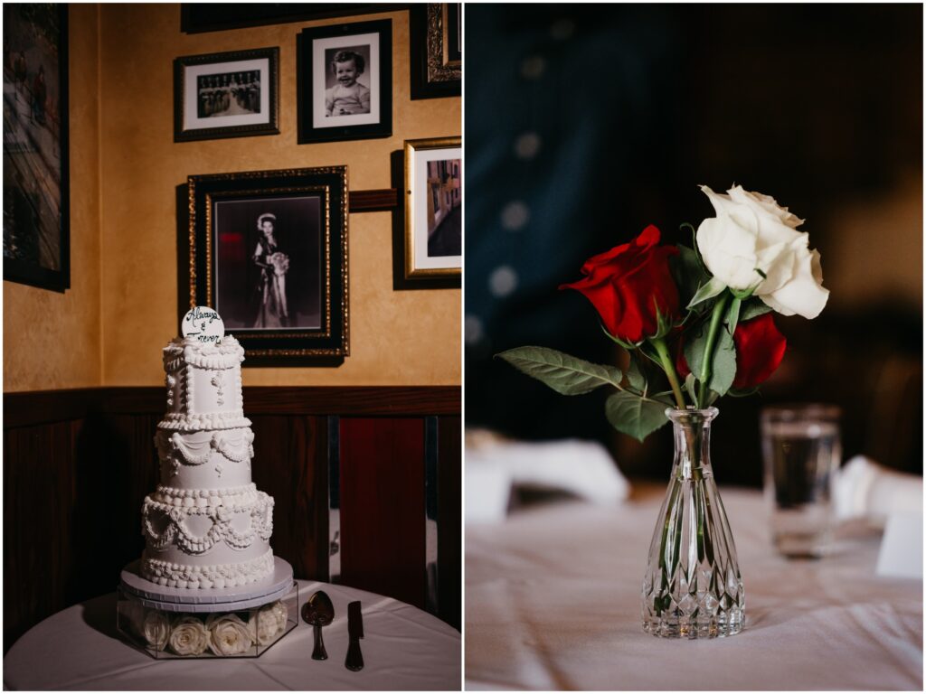 A summer intimate wedding at Caesars Palace and Carmine’s in Las Vegas, by Vegas Wedding Visuals - a Vegas elopement photo/video team.