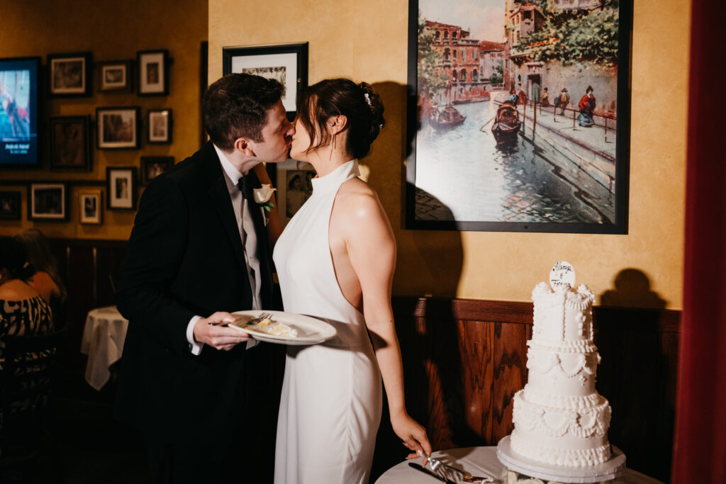 A summer intimate wedding at Caesars Palace and Carmine’s in Las Vegas, by Vegas Wedding Visuals